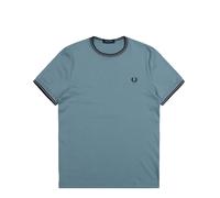 Fred Perry Twin Tipped T-Shirt Blau 98A - Größe M Blau M