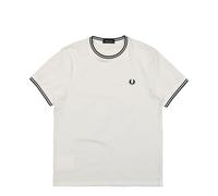 Fred Perry Twin Tipped T-Shirt (2XL) (WHITE)