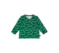 Fred´s World by GREEN COTTON Longsleeve "Croco" in Grün - Größe 86 | Baby Langarmshirts