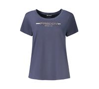 FREDDY Damen Kurzarmshirt Blau - Größe: L