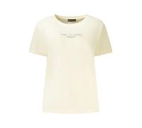 FREDDY Damen Kurzarmshirt Weiß - Größe: M