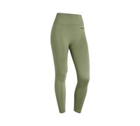 FREDDY - Leggings mit hohem Bund und 7/8-Länge, nahtlos mit gerippten Details, grün, Medium