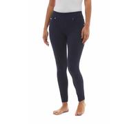 FREDDY - N.o.w.® Mittelgroße schmale Hose mit Umlauf aus Jersey, Schwarz, XS (DE/NL/SE/PL, Alphanumerisch, XL, Regular, Regular, B109)