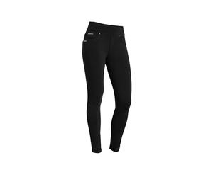 Freddy - N.o.w.® Mittelgroße schmale Hose mit Umlauf aus Jersey, Schwarz, XS (DE/NL/SE/PL, Alphanumerisch, XS, Regular, Regular, N)
