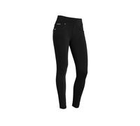 FREDDY - N.o.w.® Skinny-Hose mit mittlerer Bundhöhe und Saum aus Strickstoff, Schwarz , M