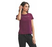 FREDDY Damen T-Shirt Lila mit Logo - Größe: M