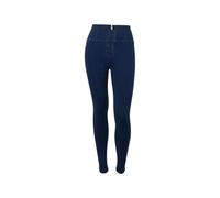 FREDDY WR.UP Denim Po-formende Jeans für Damen - Hohe Taille, volle Länge, formend, dehnbar, vielseitige Reisehose für Damen, Denim, S