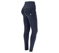 FREDDY - WR.up® Superskinny Push Up Hose, hohe Taille, Bio-Baumwolle, marineblau, XL