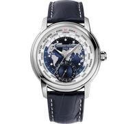 FREDERIQUE CONSTANT Classic Manufacture Worldtimer FC-718NWWM4H6 Blau; Silber