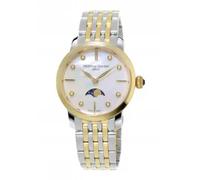 Frederique Constant Damenuhr Ultra Slimline Mondphase Gold (FC-206MPWD1S3B)