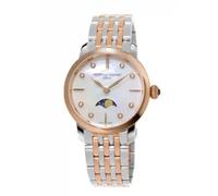 Frederique Constant Damenuhr Ultra Slimline Mondphase Roségold (FC-206MPWD1S2B)