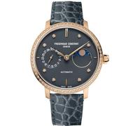Frederique Constant Geneve Slimline MOONPHASE Manufacture FC-702DND3SD4 Damen Automatikuhr Mondphase