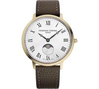 Frédérique Constant Herren Analog Quarz Armbanduhr Classics Moonphase