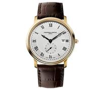 Frederique Constant Herren-Armbanduhr Analog Quarz Leder FC-245M5S5