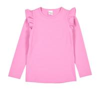 Fred's World Alfa Rüschen Langarmshirt - 98 / mauve / 95% Bio-Baumwolle 5% Elasthan