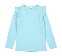Fred's World Alfa Rüschen Langarmshirt - 98 / sea angel / 95% Bio-Baumwolle 5% Elasthan