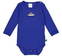Fred's World by Green Cotton Baby Boys Galaxy Rib l/s Body Base Layer, Star Blue, 86