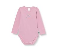 Fred's World by Green Cotton Baby Girls Tangle Applique l/s Body Base Layer, Pink Haze, 86