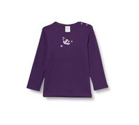Fred's World by Green Cotton Baby - Mädchen Tangle Rib L/S T Blouse, Sonic Purple, 98 EU