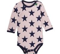 Fred's World by Green Cotton "Green Cotton" Langarm-Body Sterne rosa 80