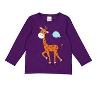 Fred's World by Green Cotton "Green Cotton" Langarm-T-Shirt Giraffe lila 116