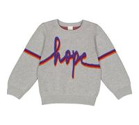 Fred's World by Green Cotton "Green Cotton" Strick-Pullover Hope grau-melange 122