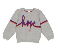 Fred's World by Green Cotton "Green Cotton" Strick-Pullover Hope grau-melange 140