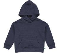 Fred's World by Green Cotton "Green Cotton" Sweatshirt "Struktur" dunkelblau 140