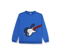 Fred's World by Green Cotton Jungen Hello Guitar Sweatshirt, Star Blue, 98 EU