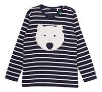 Fred's World by Green Cotton Unisex Baby Bear Stripe T-Shirt