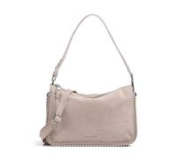 FredsBruder All About Beads Umhängetasche Leder 28 cm grau