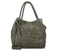FREDsBRUDER Leder Handtasche Umhängetasche All In Layer Handbag Olive Green olivgrün