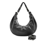 FredsBruder Always With You Schultertasche Leder 48 cm schwarz