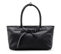 FredsBruder Belted With Love Handtasche Leder 43 cm schwarz