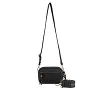 FredsBruder Bestie Umhängetasche schwarz, Leder, Damen