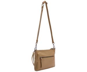 FREDsBRUDER Bodybag Whipstitch Soul Crossbag Dark Sand Damen