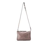 FredsBruder Calm Umhängetasche Leder 27 cm grau