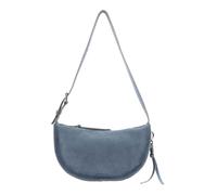 FREDsBRUDER Leder Schultertasche Carry Me Cool Midi Shoulder Bag Denim Blue hellblau