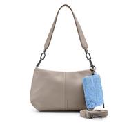FredsBruder Color Kiss Schultertasche Leder 32 cm grau