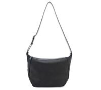 FredsBruder Daily Catch Schultertasche Leder 32 cm schwarz