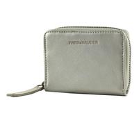 FREDsBRUDER Damen Geldbörse Pearl, Klassisch, Rindsleder, Reißverschluss, Mehrfachfächer, Perlfarben, Roségoldfarben, Handlich, Elegant, Wallet
