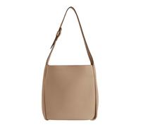 FredsBruder Bestie Schultertasche Leder 28 cm grau