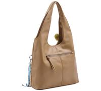 FredsBruder Beautiful Mess Schultertasche Leder 40 cm gelb