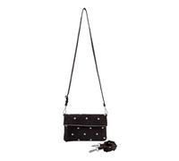 FREDsBRUDER Endless Beads Flap Bag Brown
