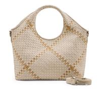 FredsBruder Happy Weave Handtasche Leder 33 cm gelb