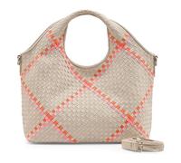 FredsBruder Happy Weave Handtasche Leder 33 cm orange