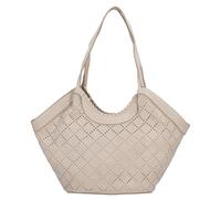 FredsBruder Hey Lovely Schultertasche Leder 48 cm weiss