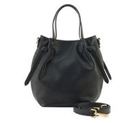 FredsBruder Just Easy Handtasche Leder 28.5 cm schwarz