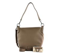 FREDsBRUDER Lanbe Round Hobo Bag Feather Grey