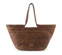 FREDsBRUDER Leder Schultertasche Layer Tulip Shopper Toffee braun